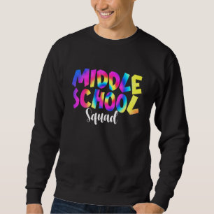 Sudadera Escuadrón De La Escuela Secundaria Tie Dye De Vuel