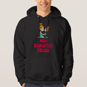 Sudadera Escuadrón de la hija de mamá Feliz Día de la Madre