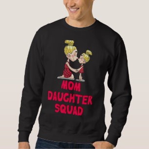 Sudadera Escuadrón de la hija de mamá Feliz Día de la Madre