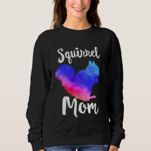 Sudadera Escuadrón de mamás ardilla Criatura del bosque Ani