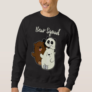 Sudadera Escuadrón De Oso Gracioso Para El Oso Grizzly Pand