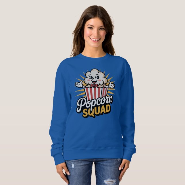 Sudadera Escuadrón de palomitas (Anverso completo)