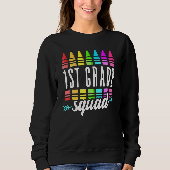 Sudadera Escuadrón de primer grado El primer maestro estudi (Anverso)