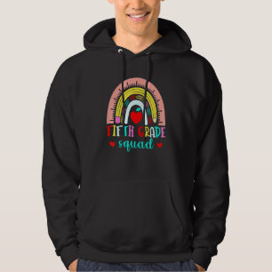 Sudadera Escuadrón De Quinto Grado Arcoiris De Vuelta A Est