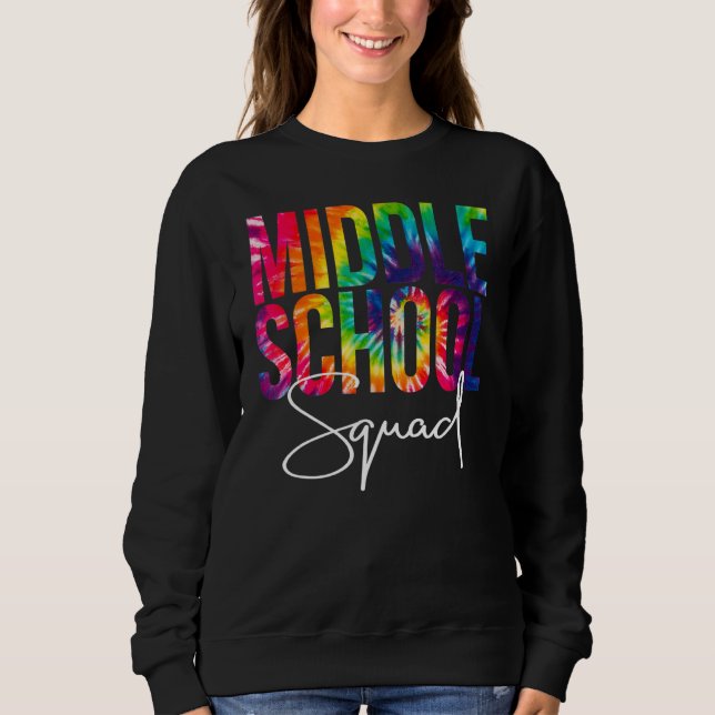 Sudadera Escuadrón de secundaria de golpe de regreso a la a (Anverso)