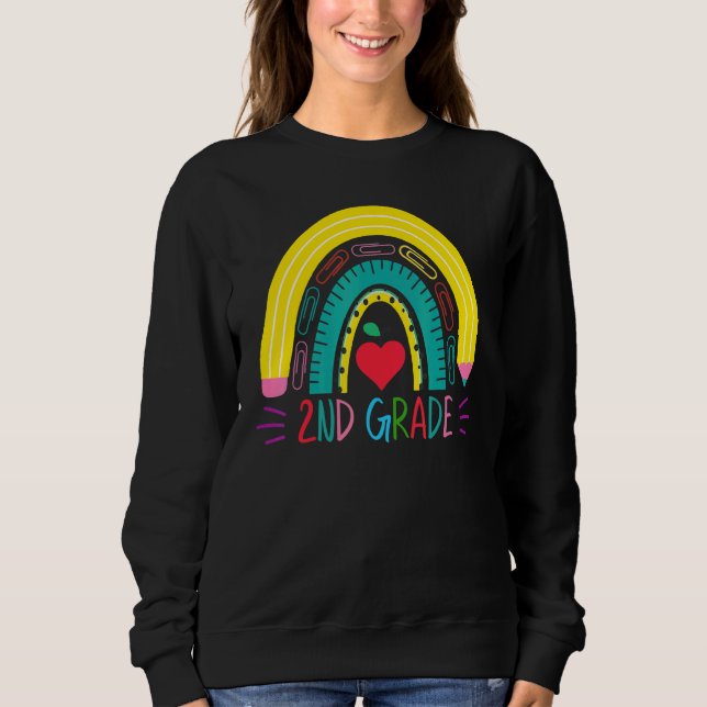 Sudadera Escuadrón de segundo grado de arco iris de 2º grad (Anverso)