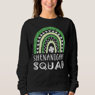 Sudadera Escuadrón de Shenanigans Día de San Patricio