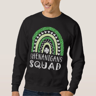 Sudadera Escuadrón de Shenanigans Día de San Patricio