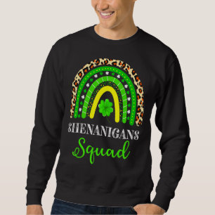 Sudadera Escuadrón de Shenanigans Día de San Patricio Hombr