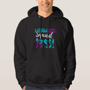 Sudadera Escuadrón de Sirena Acuática Almeja Marítima Hermo