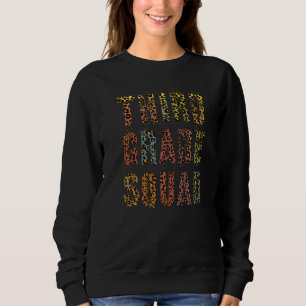 Sudadera Escuadrón de Tercer Grado Leopardo Hola 3er Gr Pin