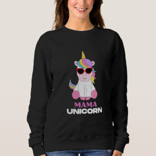 Sudadera Escuadrón mágico Mama Unicorn