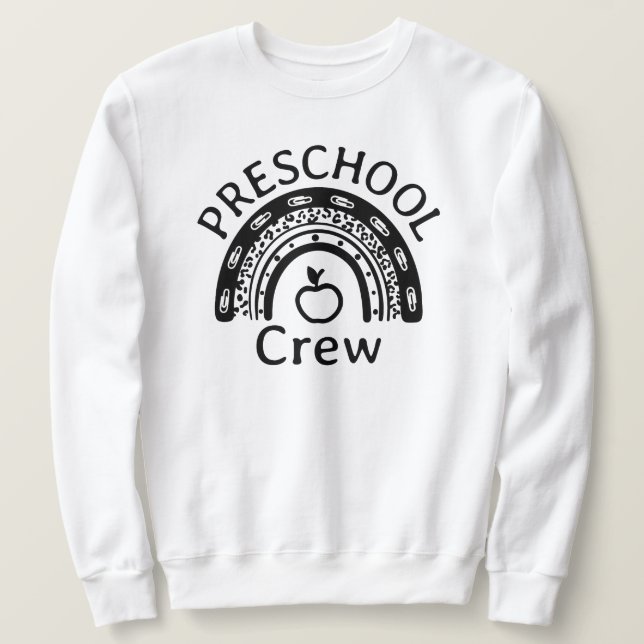 Sudadera Escuadrón preescolar de equipo de enseñanza preesc (Anverso del diseño)