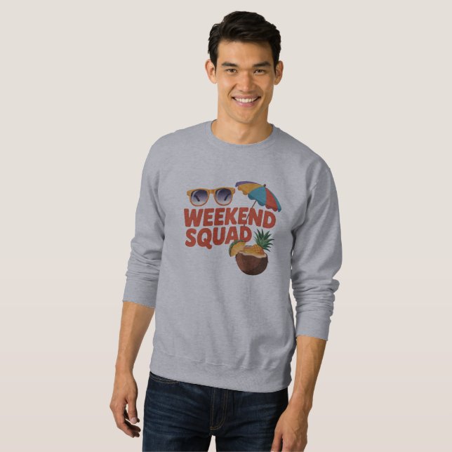 Sudadera Escuadrón semanal (Anverso completo)