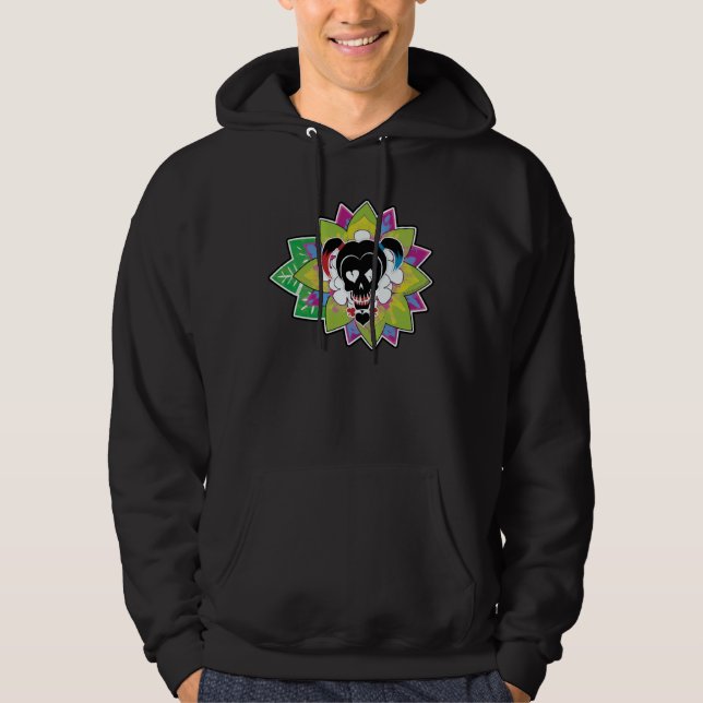 Sudadera Escuadrón suicida | Harley Quinn Skull Tattoo Art (Anverso)