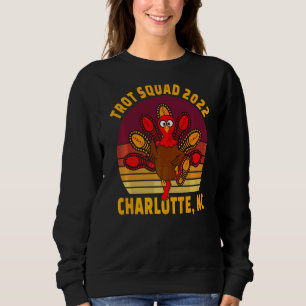 Sudadera Escuadrón Trot 2022 Charlotte Nc Thanksending Runn