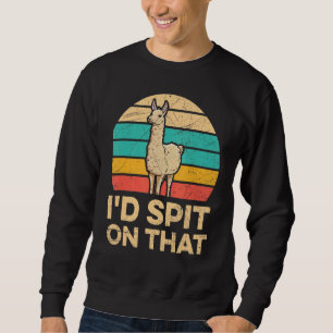 Sudadera Escucharía esa cita para un Guanaco