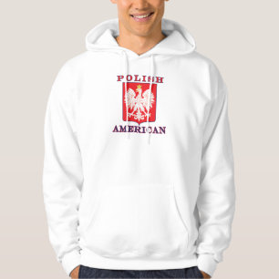 Sudadera Escudo de águila estadounidense polaca