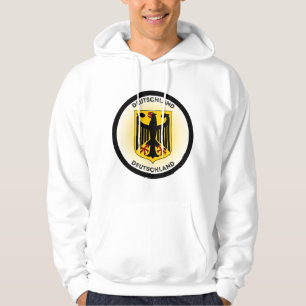 Sudadera Escudo de Armas de Alemania en Forma de Círculo