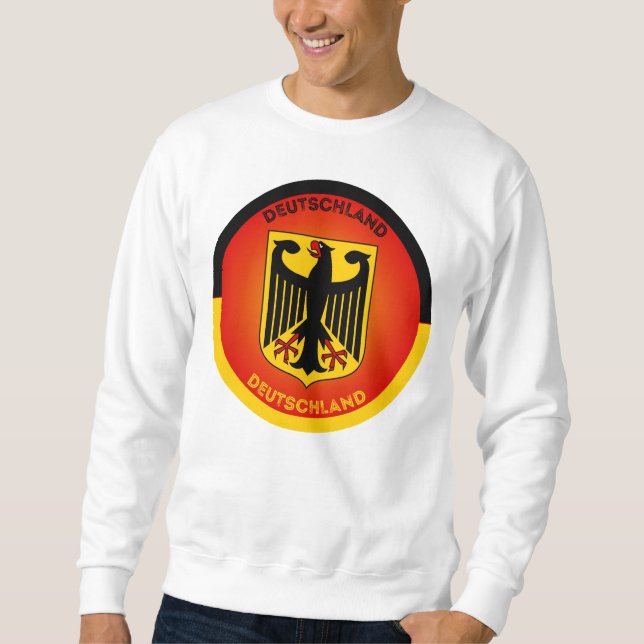 Sudadera Escudo de armas de Alemania forma circular (Anverso)