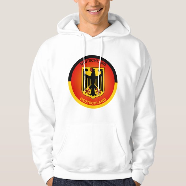 Sudadera Escudo de Armas de Alemania Forma Circular (Anverso)