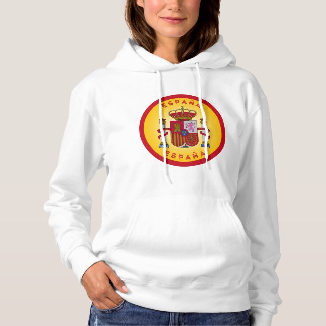 Sudadera Escudo de Armas de España en Forma de Círculo  (Anverso)