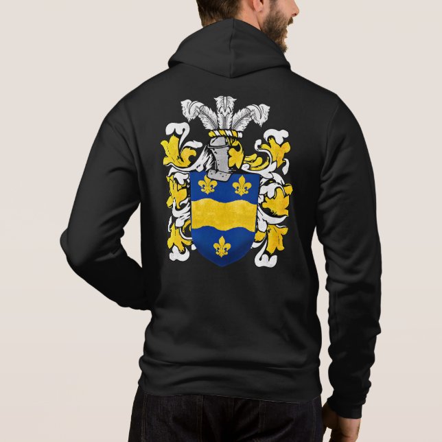 Sudadera Escudo de armas de Hicks Hoodie de los hombres (Reverso)