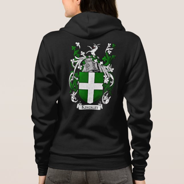 Sudadera Escudo de armas de Kingsley (Reverso)