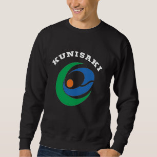 Sudadera Escudo de armas de Kunisaki Bandera orgullo nacion