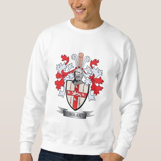 Sudadera Escudo de armas de Nolan (Anverso)