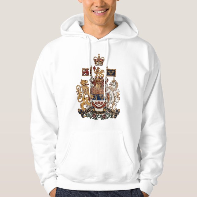 Sudadera Escudo de armas de Su Majestad canadiense (Anverso)