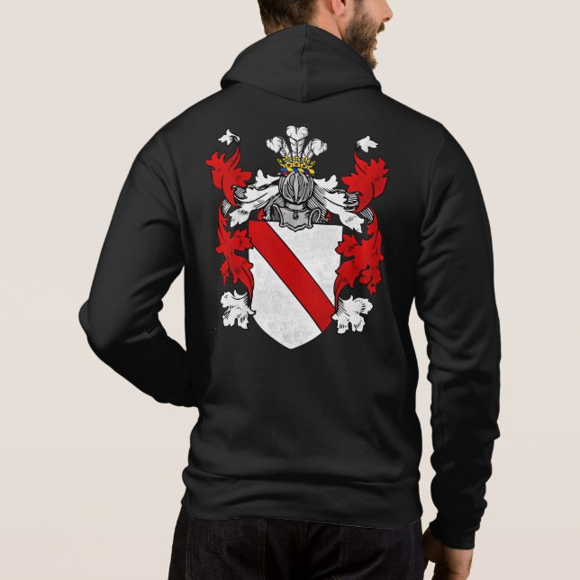 Sudadera Escudo de armas de Tankersley Hoodie (Reverso)