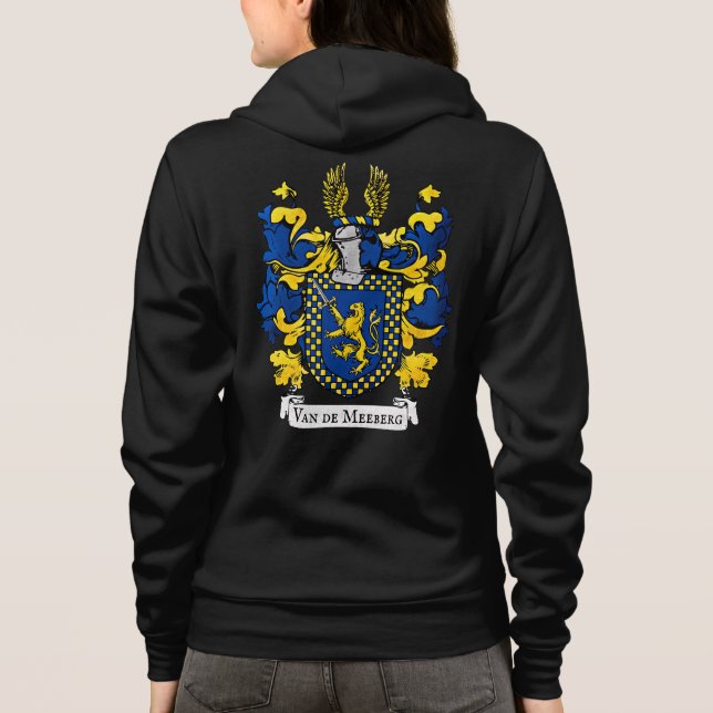 Sudadera Escudo de armas de Van de Meeberg (Reverso)