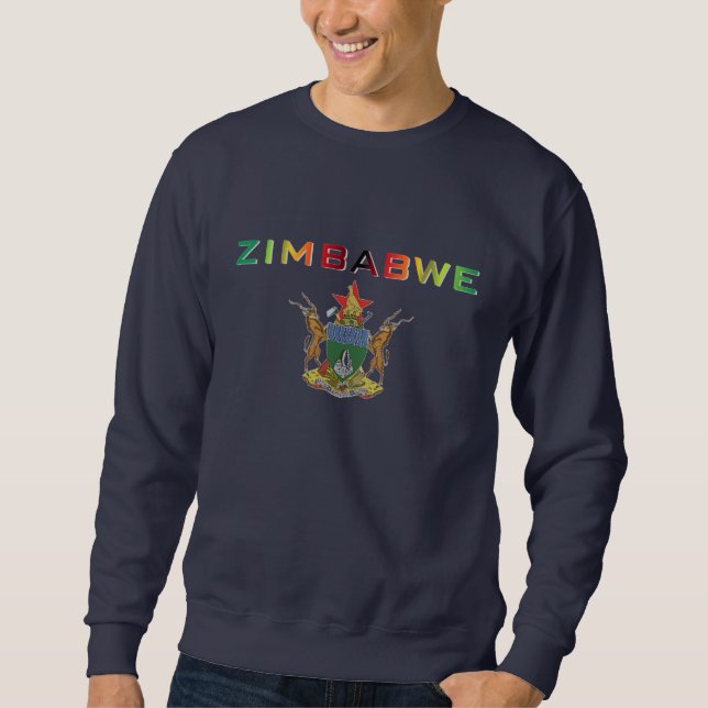 Sudadera Escudo de armas de Zimbabwe (Anverso)
