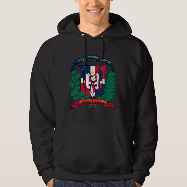 Sudadera Escudo de armas DO de la República Dominicana (Anverso)