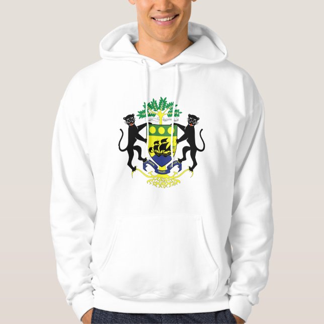 Sudadera Escudo de armas GA de Gabón (Anverso)