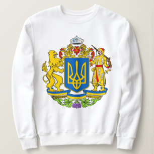 Sudadera Escudo de armas no oficial ucraniano