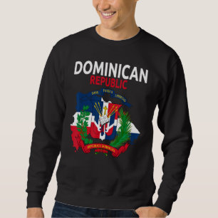 Sudadera Escudo de armas República Dominicana y Bandera Dom