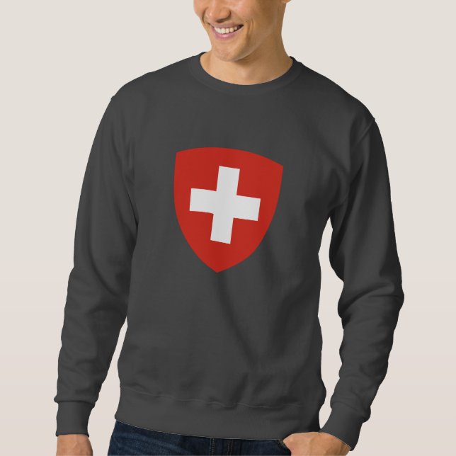 Sudadera Escudo de armas suizo (Anverso)