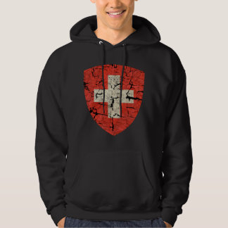 Sudadera Escudo de armas suizo, apenado