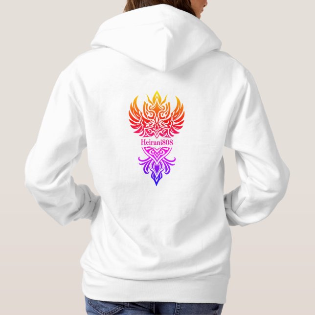 Sudadera Escudo de búho de Heirani808 (Reverso)