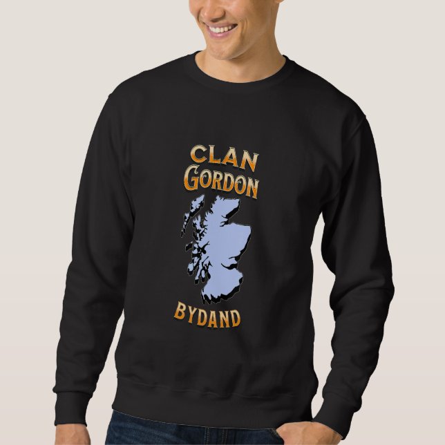 Sudadera Escudo de Clan Gordon Scottish Motto (Anverso)