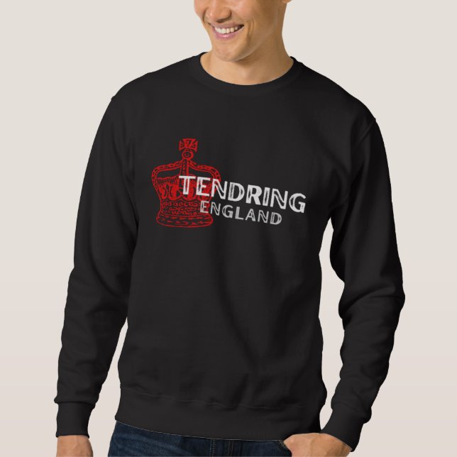 Sudadera Escudo de la Corona de Tendring Inglaterra (Anverso)