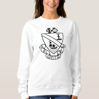 Sudadera Escudo de Phi Chi Theta | B&W