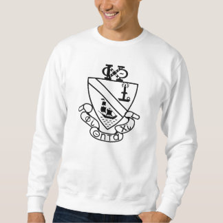 Sudadera Escudo de Phi Chi Theta | B&W