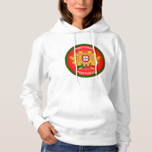 Sudadera Escudo de Portugal en forma circular