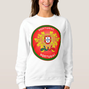 Sudadera Escudo de Portugal en forma circular