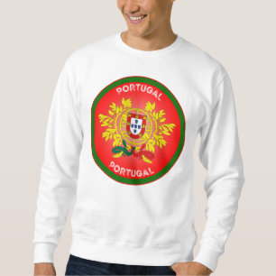Sudadera Escudo de Portugal en forma circular