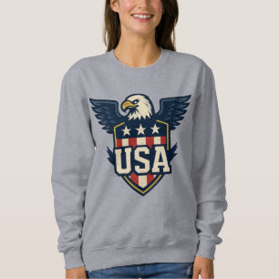 Sudadera ESCUDO del águila de los Estados Unidos — Escudo d
