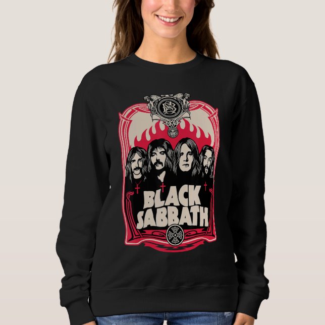 Sudadera Escudo del grupo Black Sabbath (Anverso)